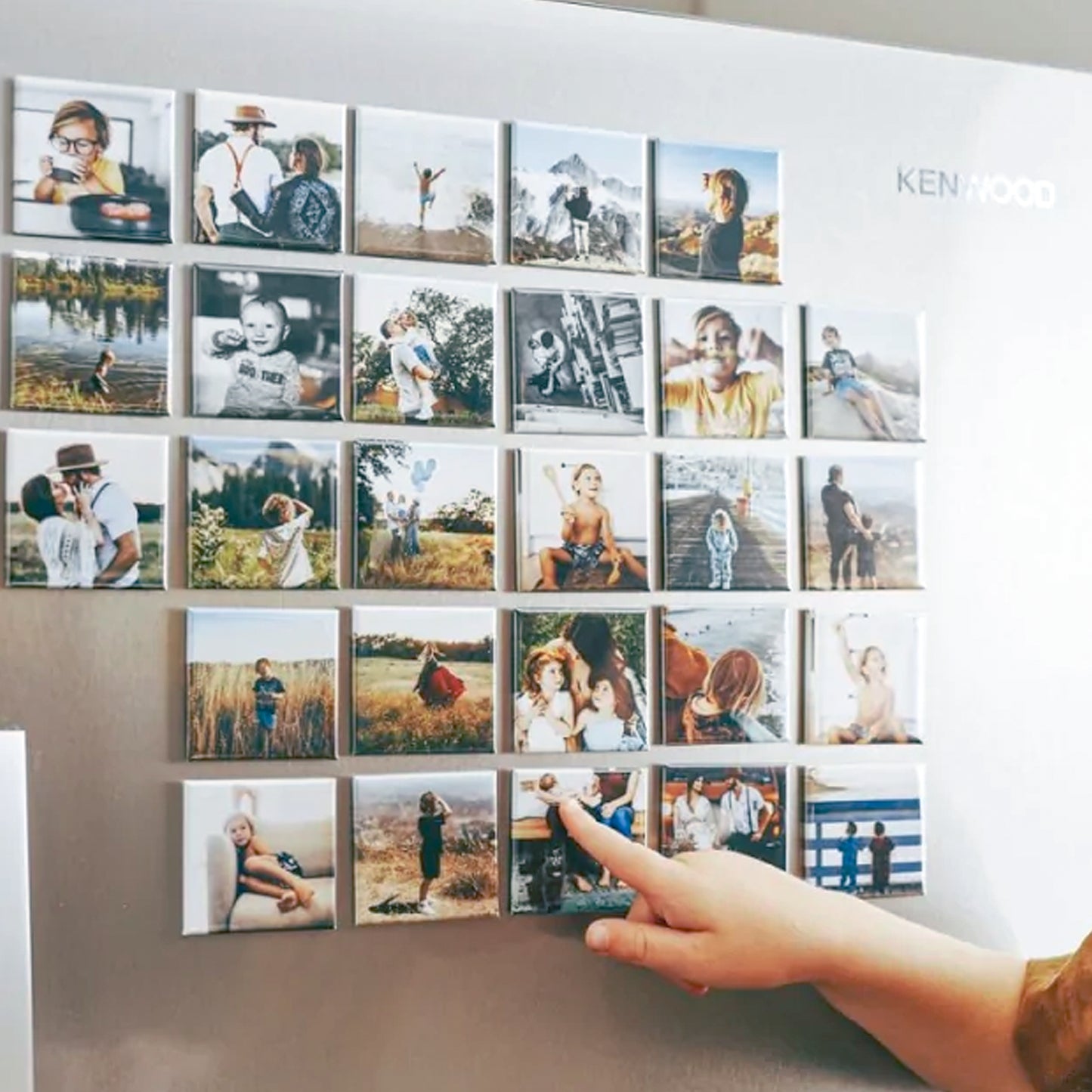 Fotomagnet mit deiner Erinnerung - Deine Bilder als Magnet