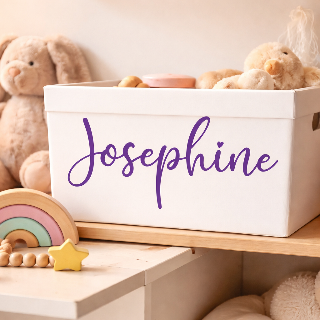 Sag’s mit Vinyl - Personalisierter Vinyl-Aufkleber mit Wunschtext